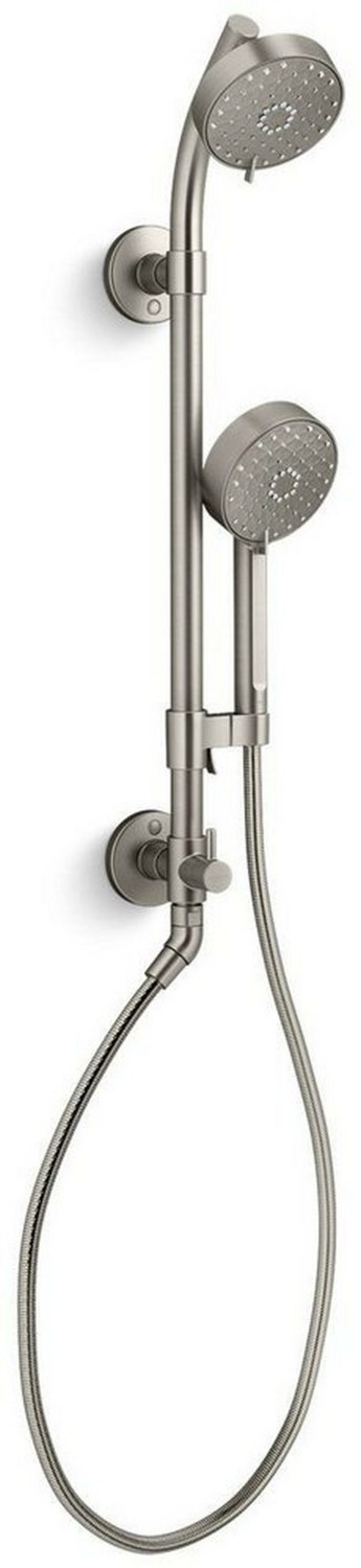 Single Handle Multi Function Shower System In Vibrant® Brushed Nickel Bathroom Faucets Vibrant Brushed Nickel