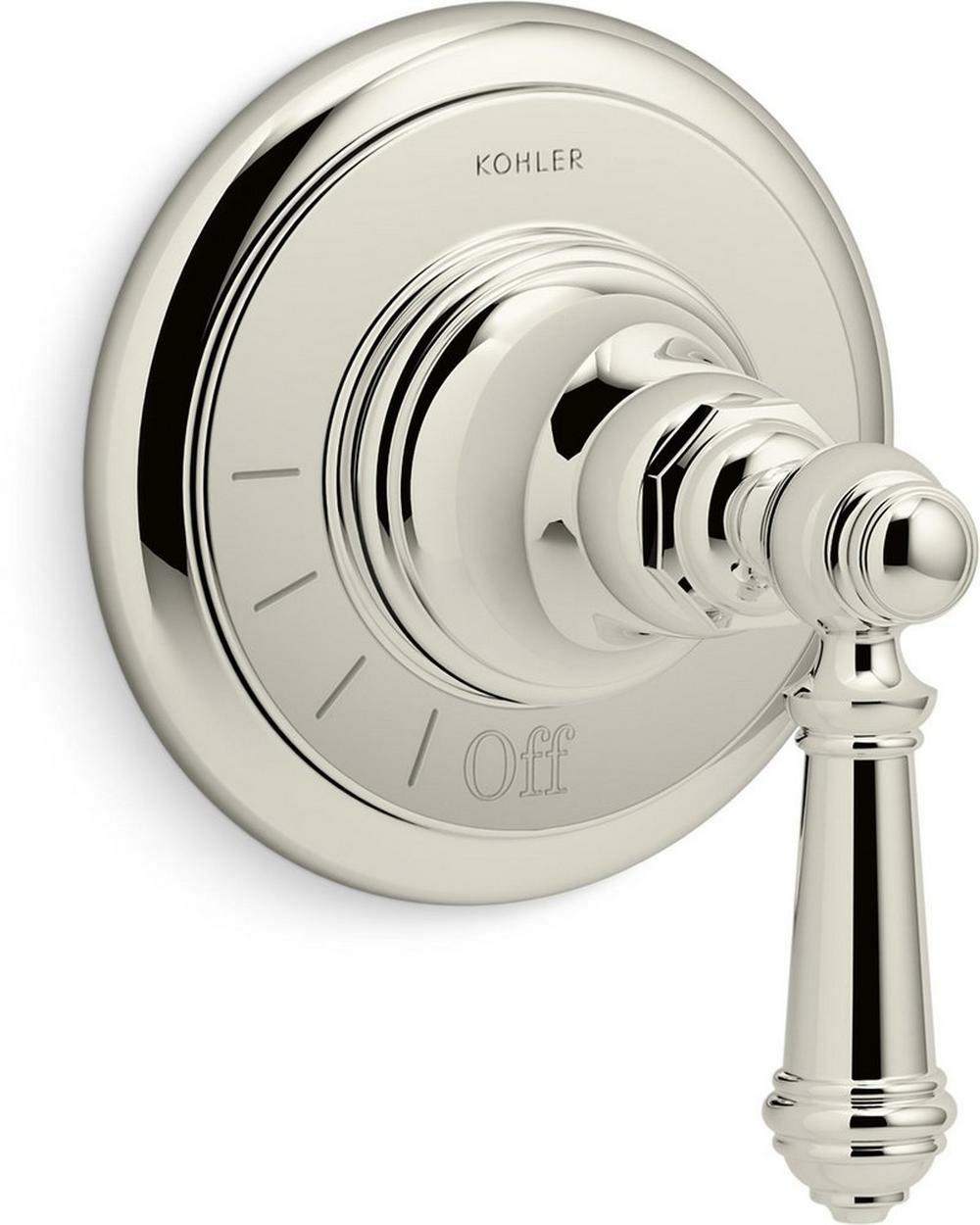 Single Handle Volume Control Valve Trim In Vibrant® Polished Nickel Bathroom Faucets Vibrant Polished Nickel