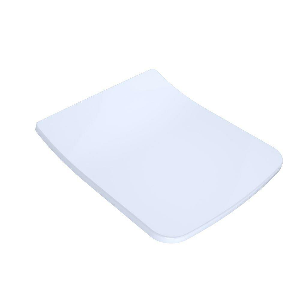 Square Closed Front With Cover Toilet Seat In Cotton Toilet Seat & Bidet Seats Cotton