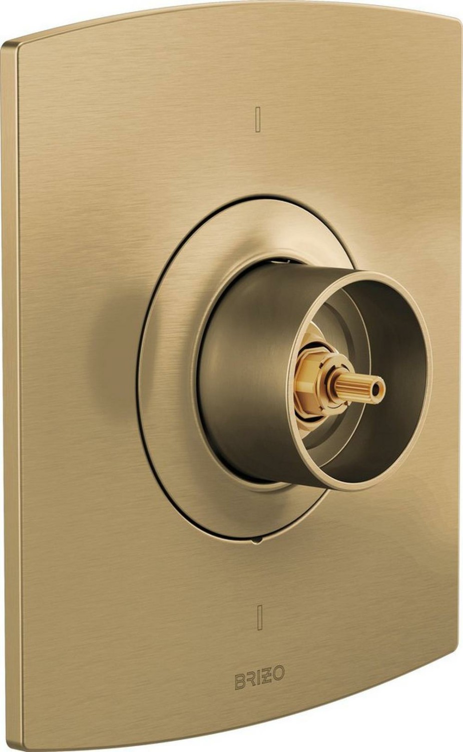 Thermostatic Valve Trim In Luxe Gold (Handles Sold Separately) Bathroom Faucets Brilliance Luxe Gold