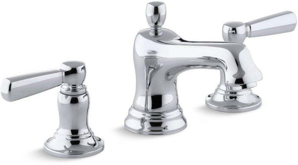 Two Handle Widespread Bathroom Sink Faucet In Polished Chrome Bathroom Faucets Polished Chrome