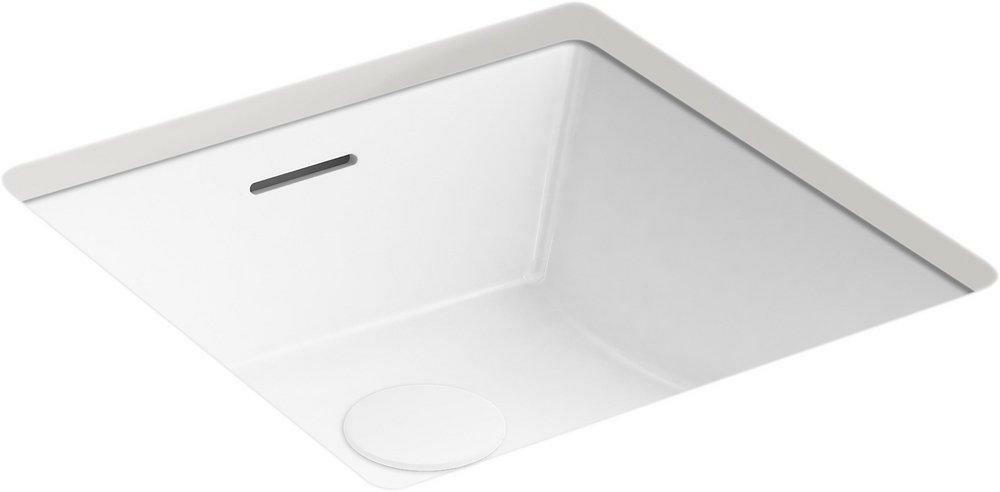 Undermount Bathroom Sink In White Bathroom Sinks White