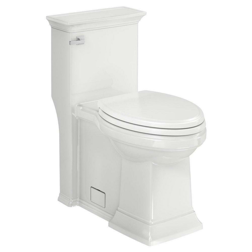 1.28 Gpf Elongated One Piece Toilet In White Residential Toilets White